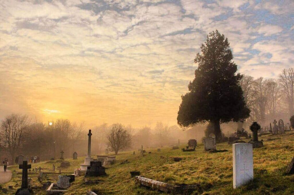 cemetery near Glenpool, OK